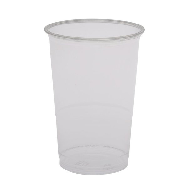 Abena Cups, Cold, Drinking Cup w/ Step, 8.5 Gross Ounces, 3.5" Height, Clear, RPET 131645